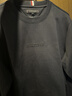 Tommy Hilfiger【戶(hù)外防曬】秋冬男裝休閑運動(dòng)字母純色圓領(lǐng)內搭套頭衫衛衣 藏青色DW5 L （推薦：150-165斤） 曬單實(shí)拍圖