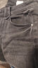 ONLY2025冬季新款做舊水洗低腰寬松微喇褲長(cháng)褲牛仔褲女|125432011 J09深牛仔灰色 S S標準褲長(cháng) 曬單實(shí)拍圖