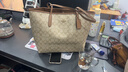 蔻馳（COACH）【品牌直供】CITY女士大號托特包單肩手提包5696婦女節禮物 曬單實(shí)拍圖
