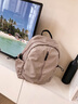 viney新款雙肩包女大容量通勤書(shū)包大學(xué)生輕便旅行旅游包休閑電腦背包 【臟粉】女生實(shí)用走心 時(shí)尚輕奢洋氣大包 曬單實(shí)拍圖