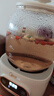 美的（Midea）花漾0膠水全玻璃全自動(dòng)養生壺 多功能煮茶壺 母嬰燒水壺恒溫電熱水壺煮茶器花茶壺1.2L YS12B102 曬單實(shí)拍圖