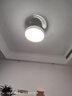 奧克斯隱形風(fēng)扇燈客廳裝飾電扇燈智能全光譜變光餐廳吊扇燈具臥室燈 42寸變頻-(遙控+壁控)72W 曬單實(shí)拍圖