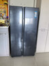 海爾（Haier）盛宴618L對開(kāi)門(mén)冰箱黑金凈化一級能效風(fēng)冷無(wú)霜超大容量藍色BCD-618WGHSSEDBL國家補貼 曬單實(shí)拍圖