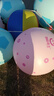 西哈泳士戶(hù)外充氣大足球加厚寶寶玩具超大皮足球親子兒童沙灘水上球類(lèi)玩具 莓莓甜兔60cm【手拉泵充氣】加厚耐踢 曬單實(shí)拍圖