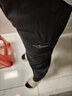 鴻星爾克運動(dòng)褲男秋冬新款加厚保暖防風(fēng)百搭休閑簡(jiǎn)約針織九分褲男士長(cháng)褲 正黑-1026 XL 曬單實(shí)拍圖