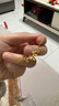 周六福（ZLF）新年禮物 黃金套鏈耳飾女款少女心事系列5G足金耳環(huán)項鏈吊墜 計價(jià) 鏈墜-40+5cm-3.97g 曬單實(shí)拍圖