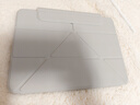 閃魔適用ipad air7/6保護套11英寸M3芯片2025/24款四邊磁吸拆分蘋(píng)果平板透明亞克力保護殼-灰色 曬單實(shí)拍圖