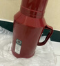 新款馬卡龍熱水瓶車(chē)載暖壺小型保溫瓶客廳家用宿舍帶蓋暖水瓶茶瓶 紅色 1.6L 曬單實(shí)拍圖
