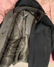 羅蒙（ROMON）鵝絨羽絨服男爸爸裝厚款保暖秋冬商務(wù)休閑可脫內膽高端休閑羽絨服 曬單實(shí)拍圖