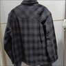 美式復古磨毛長(cháng)袖格子襯衫外套男春秋大碼300斤重磅休閑翻領(lǐng)襯衣 咖色 3XL 曬單實(shí)拍圖