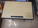 兒童課桌椅中小學(xué)生書(shū)桌可升降學(xué)習桌椅套裝家用寫(xiě)字桌子 60*40cm學(xué)校同款(4cm鐵柱)木色 曬單實(shí)拍圖
