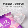 茶花（CHAHUA）一次性手套食品級食用塑料手套廚房食品手套衛生吃龍蝦海鮮燒烤 【加厚款】5袋【500只】 曬單實(shí)拍圖