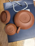 束氏丨京紅運真裸價(jià)·宜興手工紫砂壺茶具朱泥仿古壺泡茶壺禮盒套組 曬單實(shí)拍圖