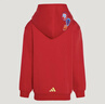 阿迪達斯（adidas）童裝26春新年款兒童連帽紅色衛衣男女中大童運動(dòng)針織套頭衫KG5929 曬單實(shí)拍圖