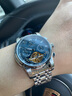 梭倫（SOLLEN）十大名表情侶手表一對全自動(dòng)機械表防水腕表男女友情人節生日禮物 【熱賣(mài)爆款】804藍面+402玫金【升級旗艦版】 曬單實(shí)拍圖