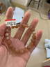 雅薇妮太陽(yáng)石手鏈橙月光石金沙日光石珠子散珠水晶手串男女飾品 太陽(yáng)石橙月光手串8mm 曬單實(shí)拍圖