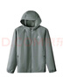 駱駝（CAMEL）防潑水夾克男戶(hù)外防風(fēng)連帽風(fēng)衣外套秋 C15CABLH010 槍灰色 M 曬單實(shí)拍圖