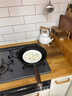 瓷語(yǔ)本色（CYCIYUBENSE）陶瓷蒸盤(pán)高腳鍋內蒸架電飯煲蒸籠內置蒸格炒鍋蒸鍋蒸屜篦子 小號【高腳】陶瓷蒸盤(pán) 曬單實(shí)拍圖