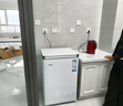 海爾（Haier）100L單溫冰柜小型家用小冰柜商用減霜一級能效冷藏冷凍轉換深冷冷柜小冰箱BC/BD-100GHW9D國家補貼 曬單實(shí)拍圖