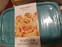 茶花（CHAHUA）保鮮盒套裝冰箱冷凍水果盒大號家用飯盒收納盒 1200ml 2個(gè)裝 曬單實(shí)拍圖