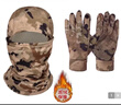 兵克星空戰術(shù)頭套 迷彩面罩 冬季加絨防寒頭罩戶(hù)外遮臉?lè )纼雒碧最^巾男圍脖 冬水墨紋迷彩加絨頭套+防寒手套 曬單實(shí)拍圖