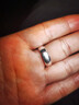 羅泰老銀匠999足銀福字戒指男女士款時(shí)尚情侶一對素圈指環(huán)可調節 大款（調節范圍16-26#）單個(gè) 曬單實(shí)拍圖