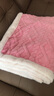 高睿沙發(fā)毯毛毯珊瑚絨小毯子辦公室披肩午睡毯冬季加厚空調蓋毯床上用 水波紋-莫蘭粉 1.2*2.0m 曬單實(shí)拍圖