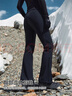 拓路者【木蘭】徒步軟殼褲女士秋季新品加絨保暖喇叭褲登山褲戶(hù)外長(cháng)褲女 黑色常規 M 曬單實(shí)拍圖