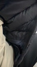 男士短款輕薄羽絨服立領(lǐng)連帽情侶款中青年男裝薄羽絨服大碼外套潮 黑色立領(lǐng) 4XL 適合155-165斤 曬單實(shí)拍圖