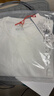 布先生男士?jì)却頣恤水柔棉純棉短袖春夏季基礎長(cháng)絨棉涼感小白T 【水柔棉T】皓月白 M (170) 曬單實(shí)拍圖