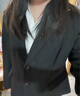 汐蔓嬌職業(yè)裝女套裝秋冬款西裝外套女加肥加大碼胖女人面試正裝商務(wù)工裝 黑色西裝+褲子 7XL 碼（重170-180） 曬單實(shí)拍圖