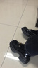 他她（TATA）偵探家女鞋2026樂(lè )福鞋百搭真皮鞋厚底豆豆鞋 黑色 38 曬單實(shí)拍圖