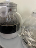 新功（SEKO） 全自動(dòng)上水電熱水壺玻璃保溫燒水壺噴淋蒸茶煮茶器花茶壺電茶壺W34 1L 蒸煮花茶爐 曬單實(shí)拍圖