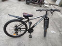 鳳凰（Phoenix） 山地自行車(chē)成年人男士女士學(xué)生變速減震油剎線(xiàn)剎山地車(chē)自行車(chē) 黑白/鋁合金車(chē)架/藍圖定位 26寸（身高160-180左右） 24速數字指撥/默認線(xiàn)碟可改油碟 曬單實(shí)拍圖