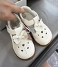 牧童童鞋女寶寶學(xué)步鞋2026春季新款蝴蝶結公主小皮鞋軟底校園嬰兒鞋子 杏奶米 20 鞋內長(cháng)14.5cm/適合腳長(cháng)14.0cm 曬單實(shí)拍圖