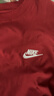 耐克（NIKE）T恤男 2026新款春夏男子運動(dòng)戶(hù)外休閑裝跑步寬松全棉圓領(lǐng)半袖短袖 主推/全棉T恤/中國紅色 L (175/92A) 曬單實(shí)拍圖
