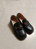 百麗情人節禮物馬銜扣樂(lè )福鞋女26春新平跟百搭單鞋Z3B1DAA6 黑色 38 曬單實(shí)拍圖