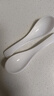 巨博（JOBO）商用A8密胺調羹湯勺子10個(gè)裝14.5cm 喝湯小勺子 曬單實(shí)拍圖