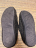 內泊（NEIBO）乳膠棉拖鞋男冬季女士室內家居鞋天大碼防滑防臭橡膠軟底羊毛茶48 曬單實(shí)拍圖