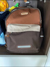 卡拉羊【蔣勤勤代言】書(shū)包小學(xué)生初高中生游學(xué)包大容量高顏值雙肩包男女 【24L】焦糖棕|反光警示條 曬單實(shí)拍圖