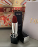 迪奧Dior【鄧為推薦】烈艷藍金口紅絲絨999啞光唇膏情人節新年禮物 曬單實(shí)拍圖