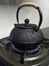 原始人鑄鐵茶壺圍爐煮茶家用室內水壺燒水泡茶壺炭火爐茶壺 【茶話(huà)】900ML鑄鐵茶壺-含濾網(wǎng)/明火電陶爐通用 曬單實(shí)拍圖