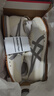 Onitsuka Tiger鬼塚虎男女款慢跑鞋輕便潮流舒適休閑鞋子時(shí)尚運動(dòng)鞋DUALIO 米色/灰色 41.5 曬單實(shí)拍圖