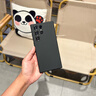 馳仁【美國進(jìn)口】適用三星s25ultra手機殼s24u新款保護套26u液態(tài)硅膠galaxy23+全包防摔高級感外殼超薄 【悠遠黑】美國進(jìn)口丨軟糯親膚丨防摔不易臟 三星Galaxy S25 Ultra 曬單實(shí)拍圖