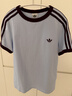 阿迪達斯（adidas）三葉草系列 女 3S TEE SLIM 短袖T恤 KD3684 藍色 L 曬單實(shí)拍圖