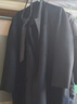 伯爵卓爾高端全羊毛雙面呢大衣100%男士2025秋冬季新款中長(cháng)款通勤男裝外套 暴雨灰（中長(cháng)款） 【無(wú)內膽-新批次】 2XL (185) 曬單實(shí)拍圖