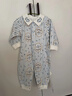 婧麒新生嬰兒連體衣秋冬季小月齡寶寶夾棉衣服嬰幼兒外出服睡衣秋 粉-滿(mǎn)印花朵保暖連體衣 80cm  【9-18個(gè)月建議體重8.5-10kg】 曬單實(shí)拍圖