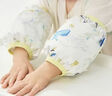 babycare兒童袖套寶寶女孩可愛(ài)防水防油污幼兒護袖嬰兒套袖 藍茵樂(lè )章 M  曬單實(shí)拍圖