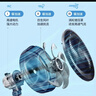 美的（Midea）電風(fēng)扇家用落地扇臺地兩用桌面七葉大風(fēng)量靜音節能電扇臺扇宿舍臥室搖頭扇新款加高迷你小風(fēng)扇 SAF30AB 曬單實(shí)拍圖