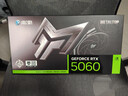 影馳 GeForce RTX 5060 金屬大師 V2 黑金 OC DLSS 4 電競游戲設計剪輯直播娛樂(lè )AI本地部署電腦顯卡 曬單實(shí)拍圖